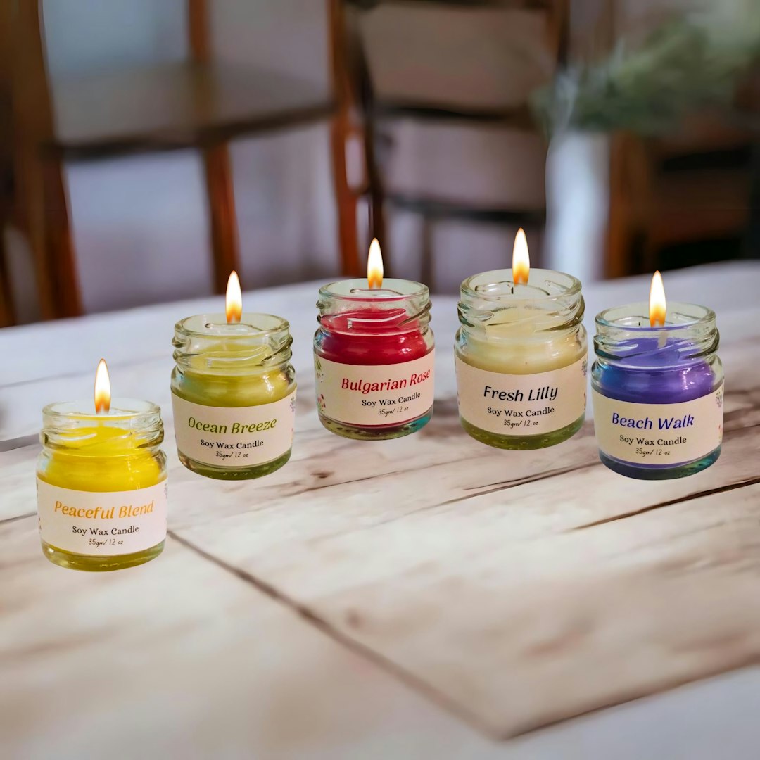 Votive Candle Set of Three — photo by anita sabharwal on Unsplash